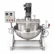 marmita de vapor industrial