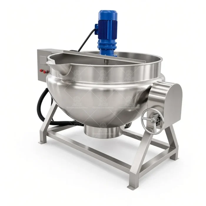 50 to 1000L Jacketed Cooking Kettle for Jam Sauce and Food Processing - 이미지 5