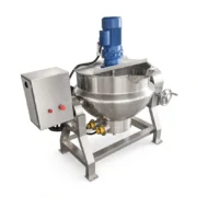 100L Electric Jacketed Cooking Kettle with Mixer for Jam and Food Processing - 이미지 4