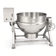 100L Electric Vacuum Jacketed Cooking Kettle with Wall Scraper - Image 6