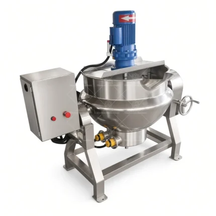 100L Electric Jacketed Kettle with Agitator for Food Processing
