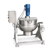100L Electric Jacketed Cooking Kettle with Optional Agitator for Jam - Image 2
