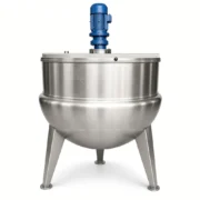 Olla con chaqueta de acero inoxidable 304/316 con agitador, de 50 a 1000L