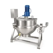 Industrial Jacketed Kettle for Sauce, 50L–1000L with Agitator - Image 5