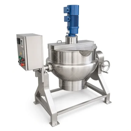 Industrial Jacketed Kettle with Agitator 50L to 1000L
