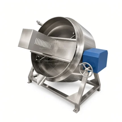 100L Jacketed Kettle with Agitator | Steam or Electric Heating