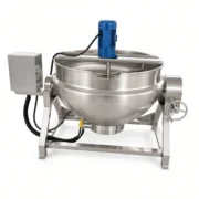100L 200L Jacketed Cooking Kettle with Agitator - Image 5