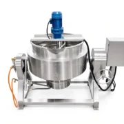100L Jacketed Cooking Kettle with Agitator | Multiple Heating Options - Image 3