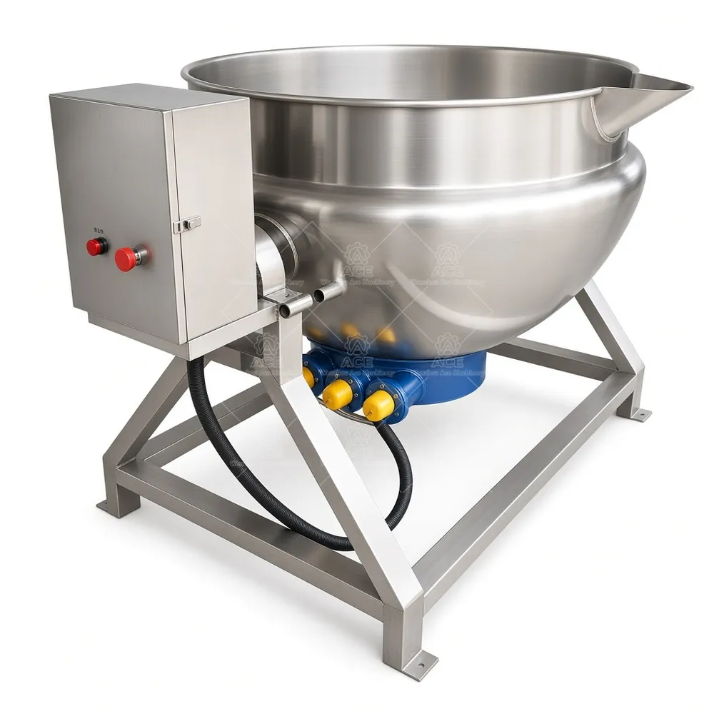 100L Steam Jacketed Cooking Kettle for Jam Production