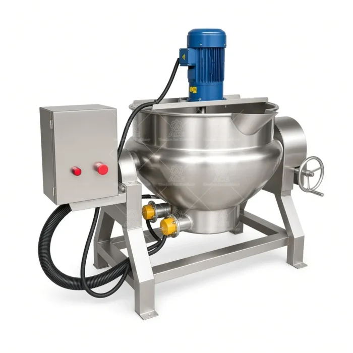300L Tilting Sugar Boiler and Sugar Melting Kettle - Gambar 3
