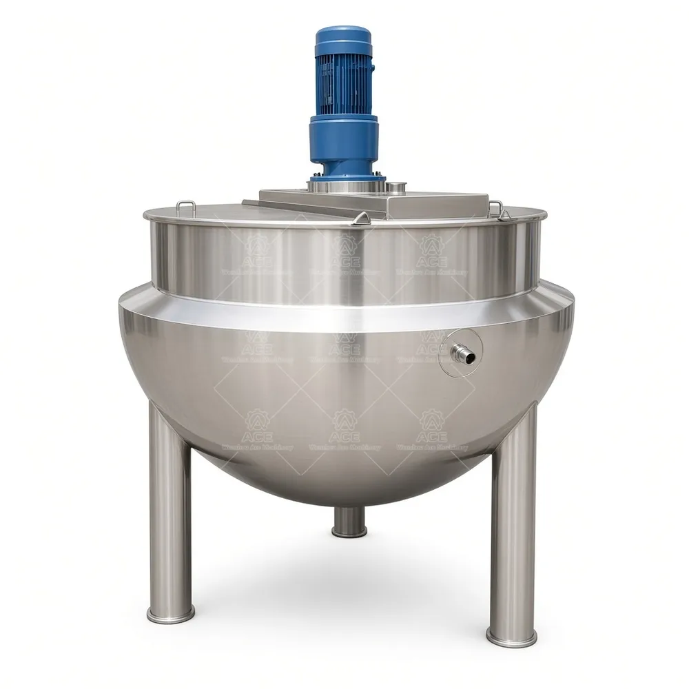 300L Industrial Rice Cooking Mixer with Agitator for Food Processing
