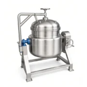 400L Jacketed Cooking Kettle with Paddle Mixer - รูปภาพ 4