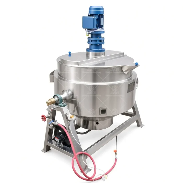 Jacketed Kettle for Candy, Sauces, Jams, Soups and Fillings - Imagem 4