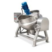 Industrial Jacketed Kettle with Agitator for Jam and Caramel - Image 3