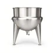 Commercial Jacketed Kettle with Agitator, Gas Steam or Electric Heating - 图片 6