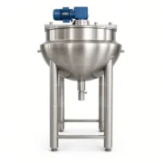 500L Electric Jacketed Cooking Kettle with Agitator for Syrup and Sauce - Image 6