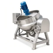 500L Thermal Oil Jacketed Cooking Kettle with Mixer - รูปภาพ 5