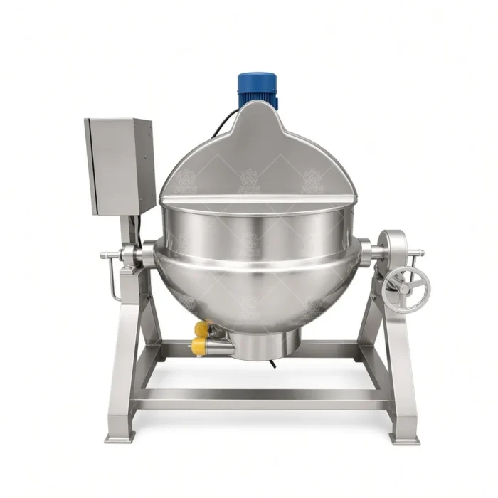 Jacketed Cooking Kettle for Jam, Sauce, and Food Processing - 이미지 3