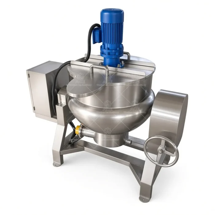 Jacketed Cooking Kettle for Jam, Sauce, and Food Processing - 이미지 5