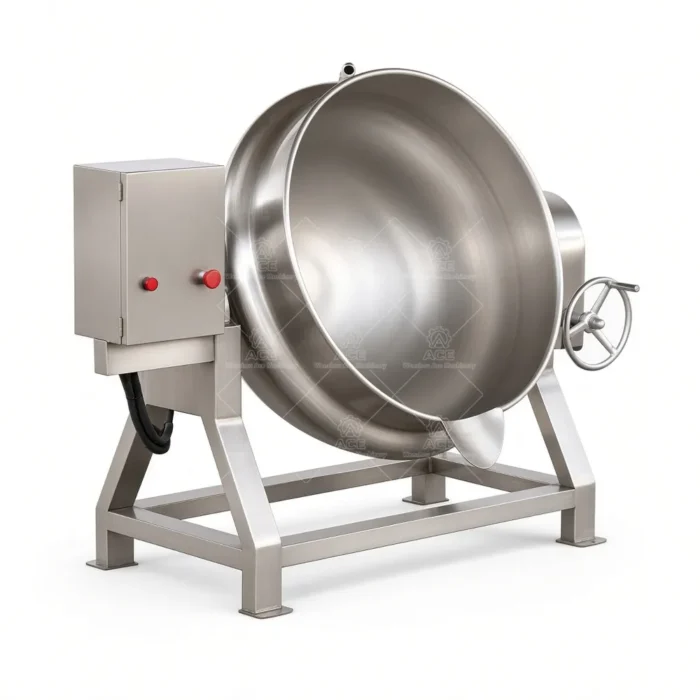 Customizable Sugar Melting Jacketed Kettle with Electric Heating - Image 5