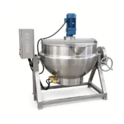 500L Electric Jacketed Kettle, 304 Stainless Steel, PLC Controlled：圖片 2