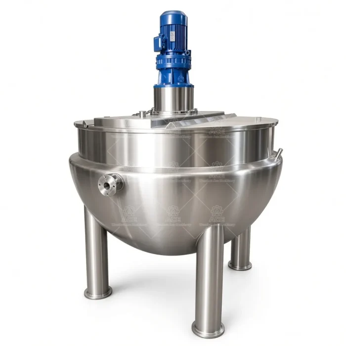 Electric Jacketed Kettle with Optional Agitator, 50–1000L - Ảnh 3