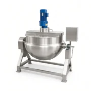 Chili Sauce Jacketed Kettle with Mixer for Bean Paste Processing - Image 3