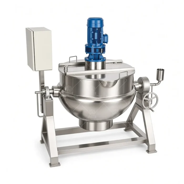 Electric Jacketed Kettle with Optional Agitator, 50–1000L - Ảnh 5