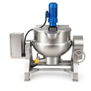 Chili Sauce Jacketed Kettle with Mixer for Bean Paste Processing - Image 6
