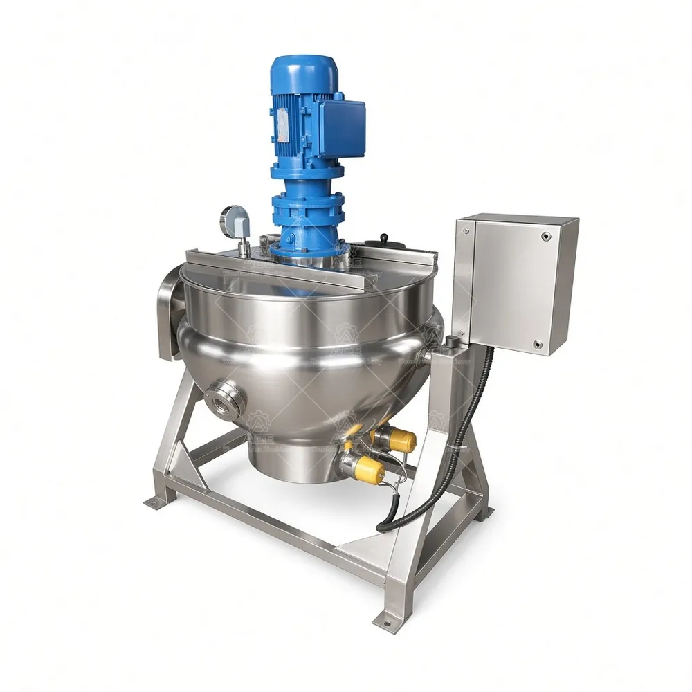 Jacketed Cooking Kettle for Mayonnaise, Sauces, and Syrups