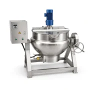 Jacketed Kettle Cooker with Scraper Agitator for Food Processing - 图片 3