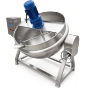 Jacketed Cooking Kettle with Scraper Mixer for Gas or Steam Heating - Imagen 3