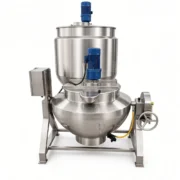 Automatic Tilting Steam Jacketed Kettle with Wall Scraper Agitator - Gambar 4