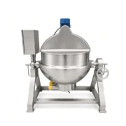 300 Liter Tilting Steam-Jacketed Cooking Kettle with Mixer - Imagem 2
