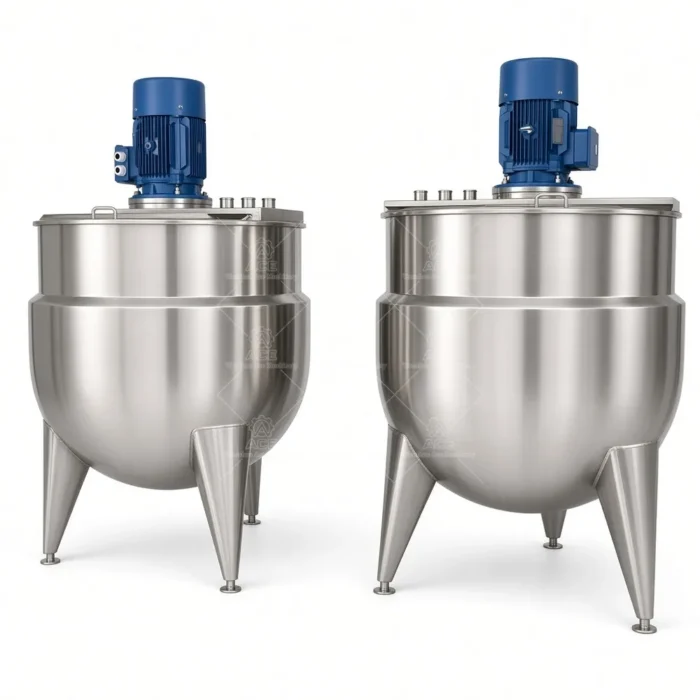 Electric Jacketed Kettle with Mixer for Candy, Jam & Sauce Cooking - Imagen 2