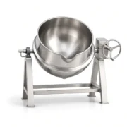 Industrial Jacketed Cooking Kettle with Agitator for Food Processing - Imagen 5