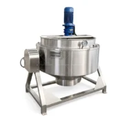 Industrial Jacketed Kettle with Agitator for Sauce Jam and Soup - 图片 5