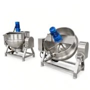 Large Jacketed Cooking Kettle with Agitator for Soup and Jam - รูปภาพ 6