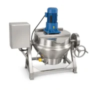 Jacketed Cooking Kettle with Stirrer, 50–1000L, Tilting Models Available - Image 5