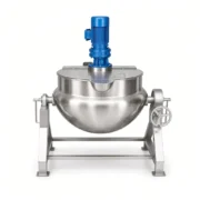 Tilting Jacketed Cooking Kettle with Agitator, 50–1000L - Image 6