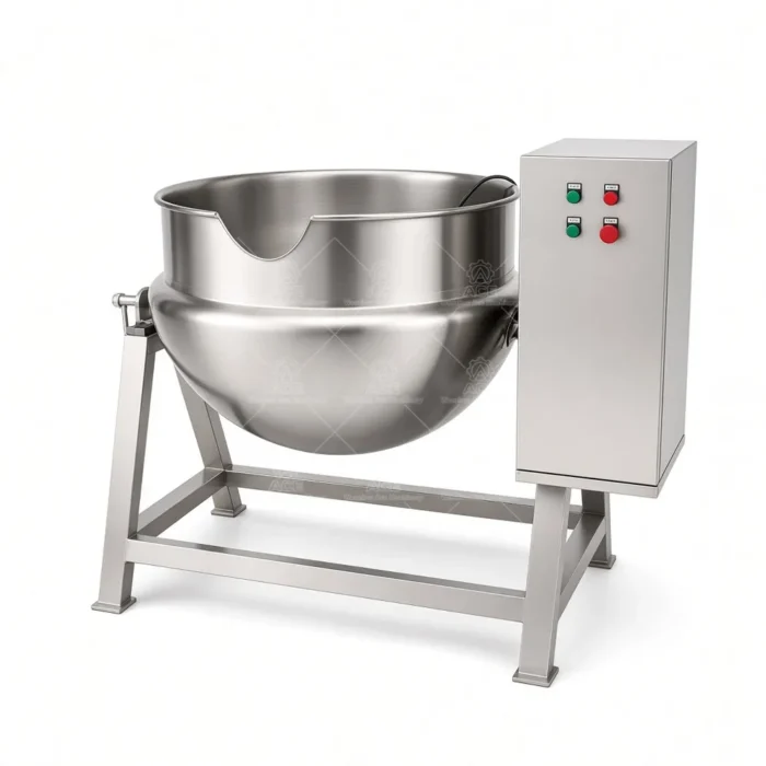 Steam Jacketed Kettle with Agitator for Food Processing - Imagen 2