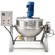 Steam Jacketed Kettle with Agitator for Candy, Sauce and Jam Production - Image 2