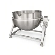 Jacketed Cooking Kettle with Mixer for Soup, Sauce and Paste - Image 4
