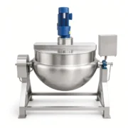 Electric, Steam, Gas & Thermal Oil Jacketed Cooking Kettle with Mixer - รูปภาพ 2