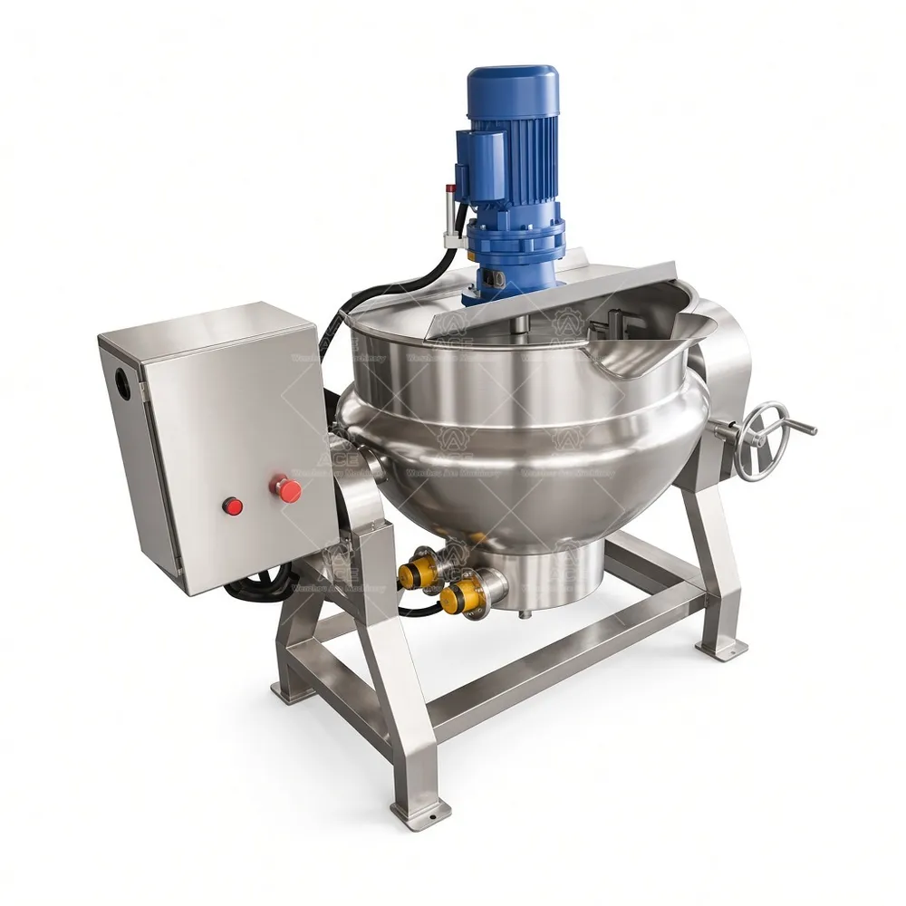 Electric or Steam Jacketed Kettle for Sauce and Filling Production