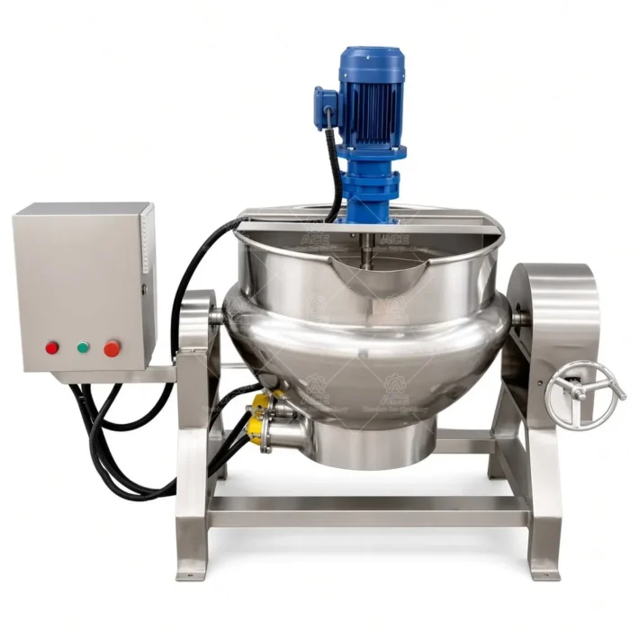 Electric Jacketed Kettle for Tomato Paste, Hot Sauce and Jam - รูปภาพ 2