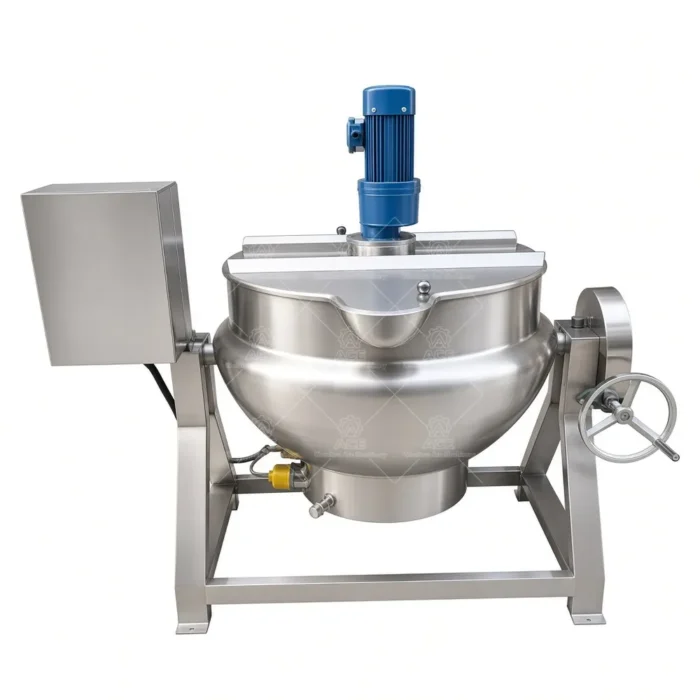 Electric Jacketed Kettle for Tomato Paste, Hot Sauce and Jam - รูปภาพ 5