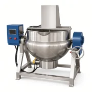 Industrial Jacketed Cooking Kettle with Agitator, 50–1000L：圖片 3