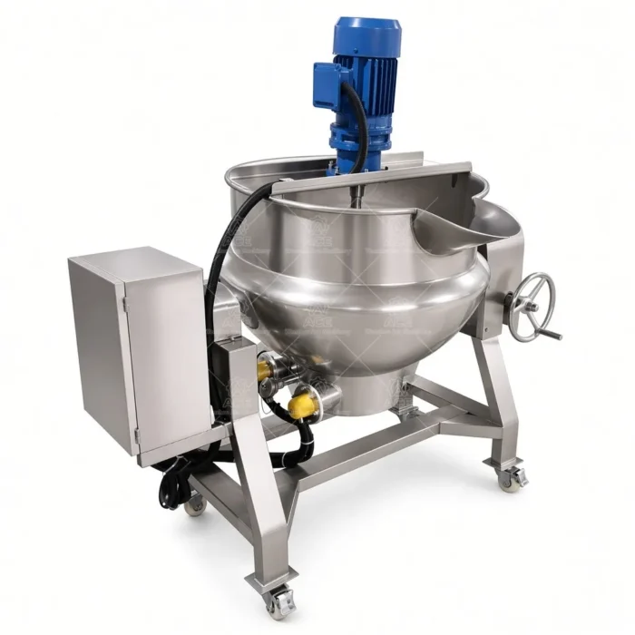 Electric Heated Jacketed Kettle for Food Processing 50L to 1000L - Imagen 5