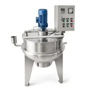 Industrial Jacketed Kettle for Sauce Mixing | Electric Heating